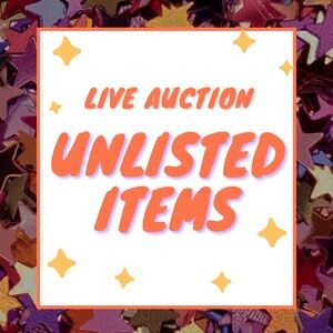 Live Closet Clean Out - each item sold separately